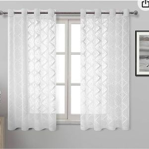 Lace Sheer curtains